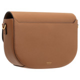 Back product shot of the Oroton Yvonne Medium Day Bag in Tan and Pebble Leather for Women