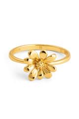 Front product shot of the Oroton Daisy Ring in 18K Gold and Sustainably sourced 925 Sterling Silver for Women