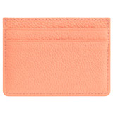 Back product shot of the Oroton Jemima Card Holder in Summer Melon and Pebble leather for Women