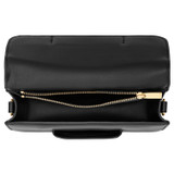 Internal product shot of the Oroton Dahlia Mini Day Bag in Black and Smooth leather for Women