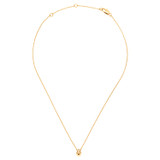 Front product shot of the Oroton Leighton Necklace in Gold and Brass for Women