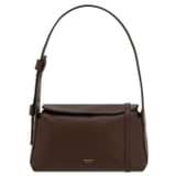 Front product shot of the Oroton Caroline Small Day Bag in Bear Brown and Smooth leather for Women