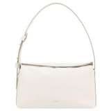 Front product shot of the Oroton Caroline Hobo in Paper White and Smooth leather for Women
