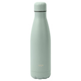 Front product shot of the Oroton Effie Water Bottle in Duck Egg and Stainless Steel for Women