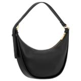 Back product shot of the Oroton Penny Small Shoulder Bag in Black and Smooth leather for Women