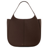 Front product shot of the Oroton Emilia Large Tote in Bear Brown and Pebble leather for Women