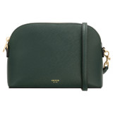 Front product shot of the Oroton Inez Slim Crossbody in Juniper and Saffiano Leather for Women