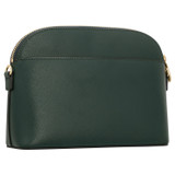Back product shot of the Oroton Inez Slim Crossbody in Juniper and Saffiano Leather for Women