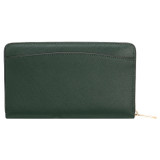 Back product shot of the Oroton Inez Zip Book Wallet in Juniper and Saffiano Leather for Women