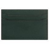 Back product shot of the Oroton Inez Credit Card Sleeve in Juniper and Saffiano Leather for Women