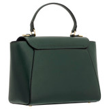 Back product shot of the Oroton Inez Medium Satchel in Juniper and Saffiano Leather for Women