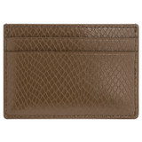 Back product shot of the Oroton Mia Texture Card Sleeve in Wicker and Textured leather for Women