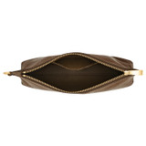 Internal product shot of the Oroton Mia Texture Pouch in Wicker and Textured leather for Women