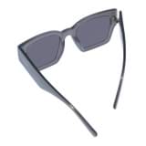 Front product shot of the Oroton Stevie Sunglasses in Soot and Acetate for Women