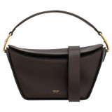 Front product shot of the Oroton Fable Day Bag in Mahogany and Smooth leather for Women