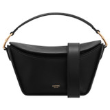 Front product shot of the Oroton Fable Small Day Bag in Black and Smooth leather for Women