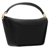 Back product shot of the Oroton Fable Small Day Bag in Black and Smooth leather for Women