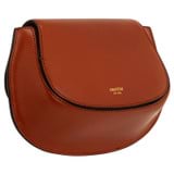 Back product shot of the Oroton Della Saddle Shoulder Bag in Syrup and Smooth leather for Women