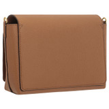 Back product shot of the Oroton Polly Crossbody in Tan and Pebble leather for Women