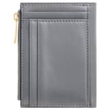 Back product shot of the Oroton Mia 10 Credit Card Mini Zip Wallet in Grey Flannel and Smooth leather for Women
