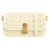 Front product shot of the Oroton Etta Collectable Crossbody in Custard and Smooth leather for Women