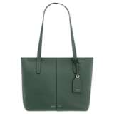 Front product shot of the Oroton Lilly Small Shopper Tote in Fern and Pebble leather for Women