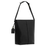 Back product shot of the Oroton Lilly Hobo Bag in Black and Smooth leather for Women