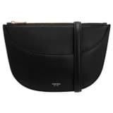 Front product shot of the Oroton Florence Crossbody in Black and Smooth leather for Women