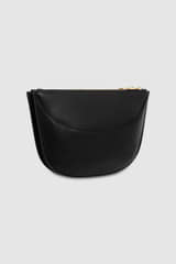 Back product shot of the Oroton Florence Crossbody in Black and Smooth leather for Women