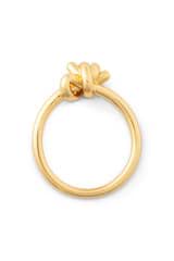 Detail product shot of the Oroton Julie Knot Ring in 18K Gold Vermeil and Sustainably sourced 925 Sterling Silver for Women