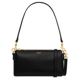 Front product shot of the Oroton Harvey Baguette Crossbody in Black and Smooth leather for Women