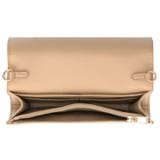 Internal product shot of the Oroton Georgia Wallet Clutch in Praline and Saffiano Leather for Women
