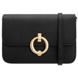 Front product shot of the Oroton Ali Small Day Bag in Black and Smooth leather for Women
