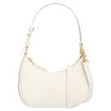 Front product shot of the Oroton Zoey Small Hobo in Cream and Pebble leather for Women