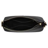 Internal product shot of the Oroton Zoey Hobo in Black and Pebble leather for Women