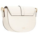 Back product shot of the Oroton Dylan Small Saddle Bag in Cream and  for Women