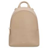 Front product shot of the Oroton Inez Mini Backpack in Fawn and  for Women