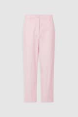 Front product shot of the Oroton Arlo Carpenter Chino in Palest Pink and 100% Cotton for Women