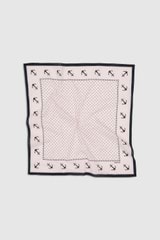 Front product shot of the Oroton Mini Dot Cotton Bandana in Palest Pink and Made from 100% cotton voile  for Women