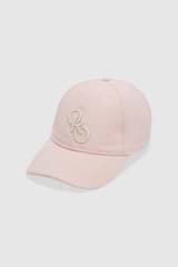 Front product shot of the Oroton Oro Logo Cap in  and High-quality 100% cotton   for Women