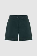 Front product shot of the  Alfie Carpenter Short in Vine Green and Crafted from cotton twill  for Men