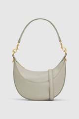 Front product shot of the Oroton Florence Small Shoulder Bag in Laurel and  for Women