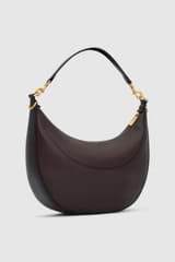 Back product shot of the Oroton Florence Medium Hobo in Mahogany and  for Women