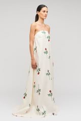 Rosebud Gown Antique White