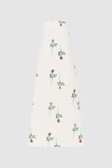 Front product shot of the  Rosebud Gown in Antique White and 100% linen material for Women