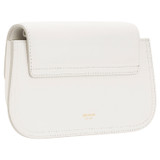 Back product shot of the Oroton Mills Small Baguette in Paper White and Smooth Leather for Women