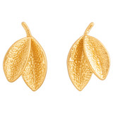 Oroton Sage Cluster Studs in Worn Gold and  for Women