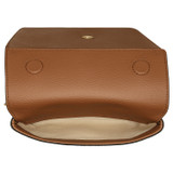 Internal product shot of the Oroton Tate Small Day Bag in Brandy and Pebble Leather for Women