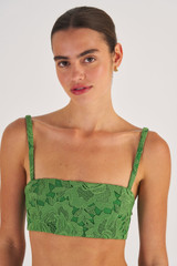 Oroton Lace Bralette in Garden and 100% Polyester for Women