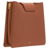 Back product shot of the Oroton Tate Hobo in Brandy and Pebble Leather for Women